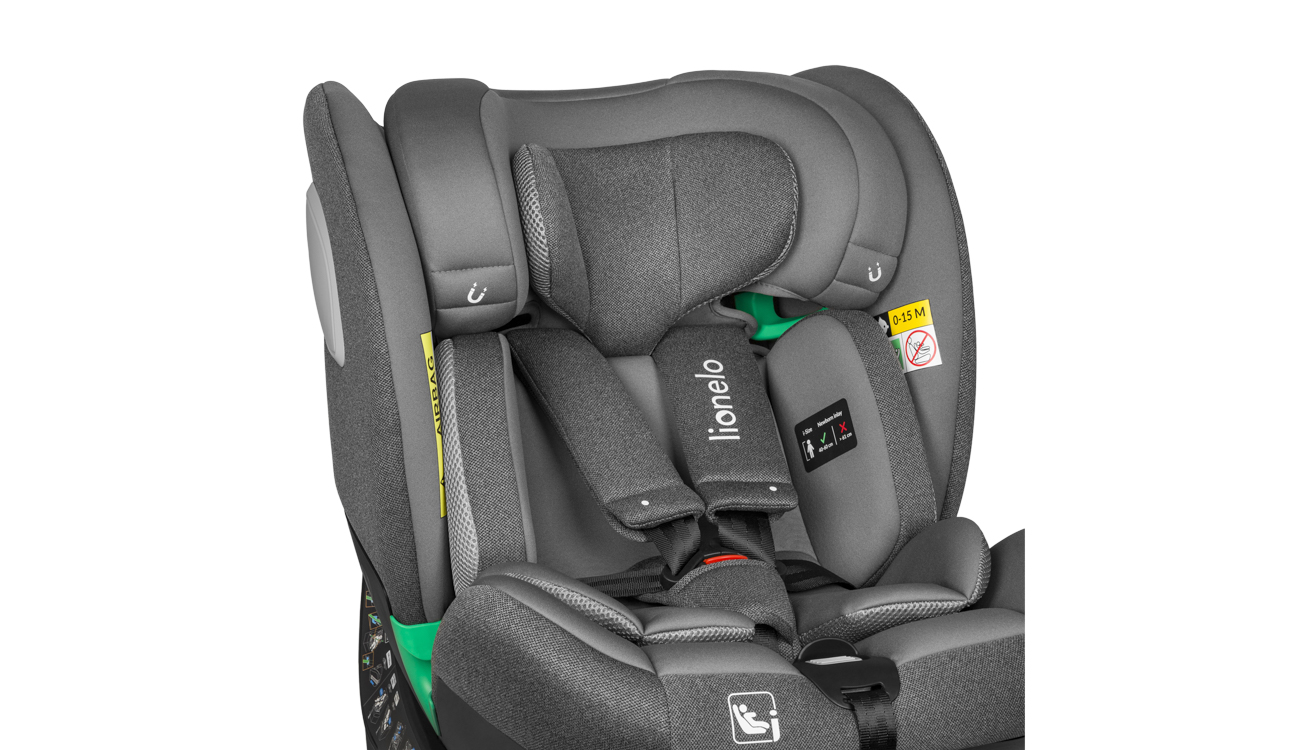 Auto-Kindersitz Lionelo Braam I-size Grey Stone